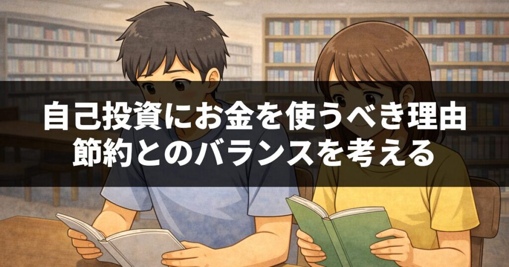 自己投資にお金を使うべき理由｜節約とのバランスを考える